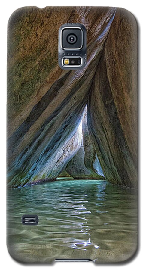 The Baths Galaxy S5 Case featuring the photograph Bath Light by Greg Wyatt