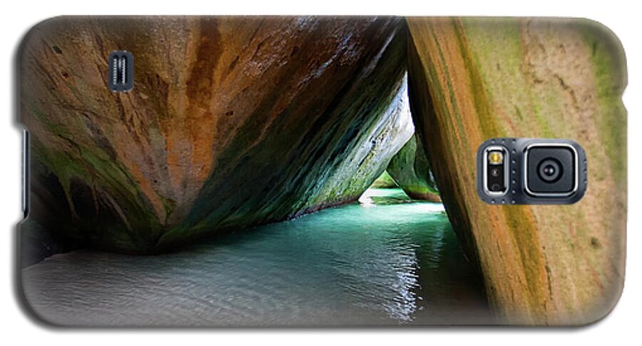 Caribbean Galaxy S5 Case featuring the photograph Baths at Virgin Gorda by Doug Sturgess