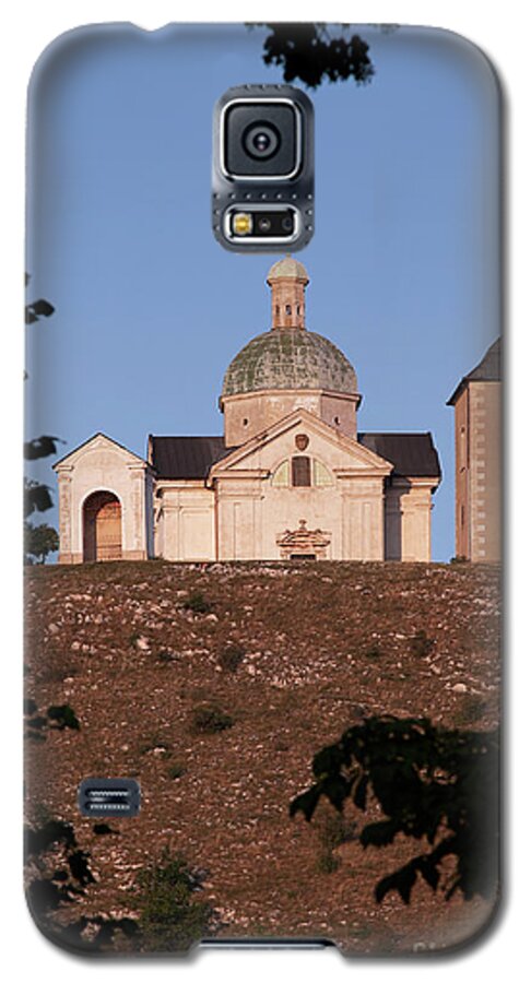 Mikulov Galaxy S5 Case featuring the photograph Belfry and chapel of Saint Sebastian by Michal Boubin