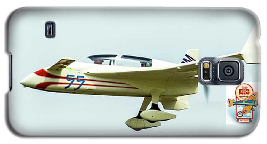 Big Muddy Air Race Galaxy S5 Case featuring the photograph Big Muddy Air Race number 55 by Jeff Kurtz