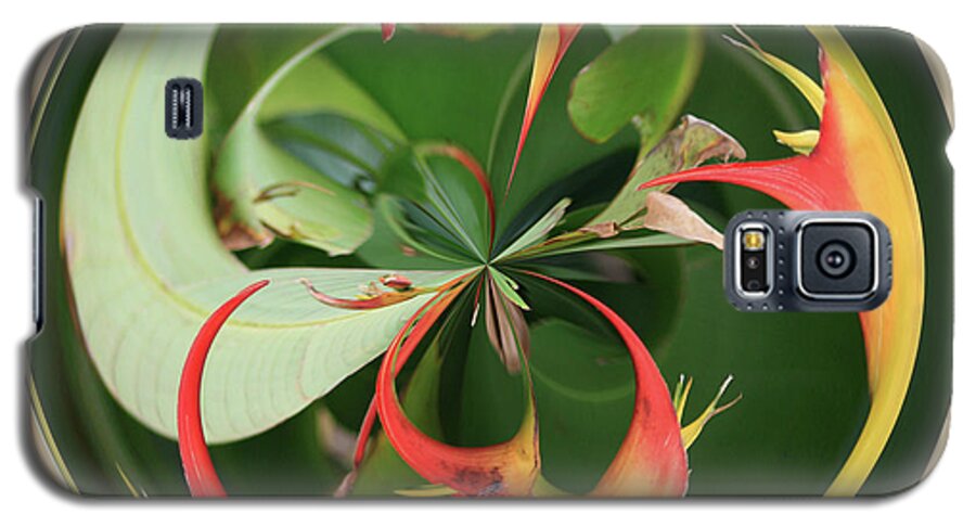 Orb Galaxy S5 Case featuring the photograph Bird of Paradise Orb by Bill Barber