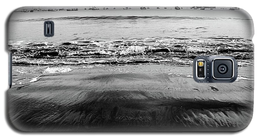 Costa Rica Galaxy S5 Case featuring the photograph Black Beach by D Justin Johns