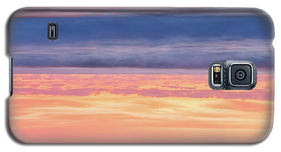 Sunrise Galaxy S5 Case featuring the photograph Apricot Delight by Az Jackson