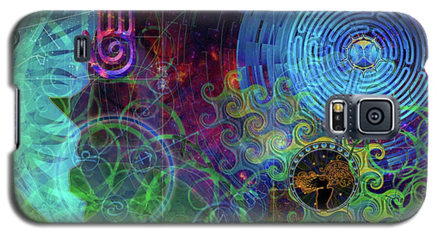 Spiritual Galaxy S5 Case featuring the digital art Bonita by Kenneth Armand Johnson