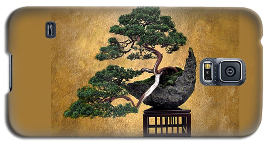 Tree Galaxy S5 Case featuring the photograph Bonsai 3 by Jessica Jenney