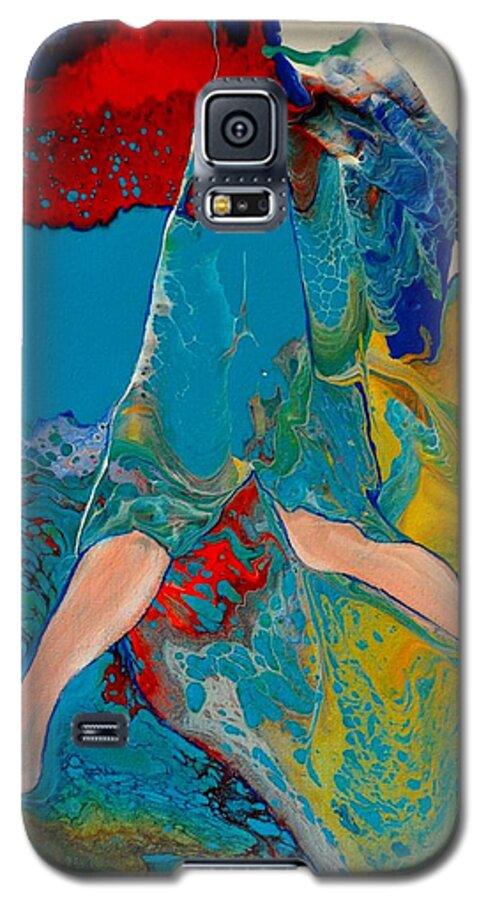 Prophetic Art Galaxy S5 Case featuring the painting Breaking Through by Deborah Nell