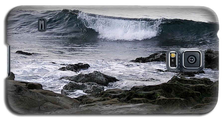 Seascape Galaxy S5 Case featuring the photograph Breaking Waves by Carol Bradley