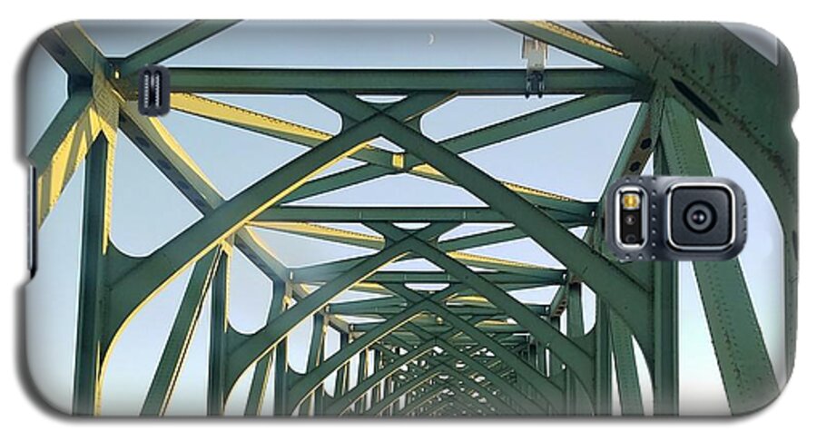 Bridge Galaxy S5 Case featuring the photograph Bridge To Oregom by Mary Capriole