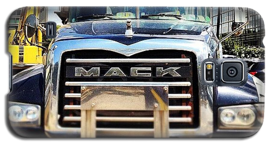 Macktruck Galaxy S5 Case featuring the photograph Built Like A Mack Truck by Rob Murray