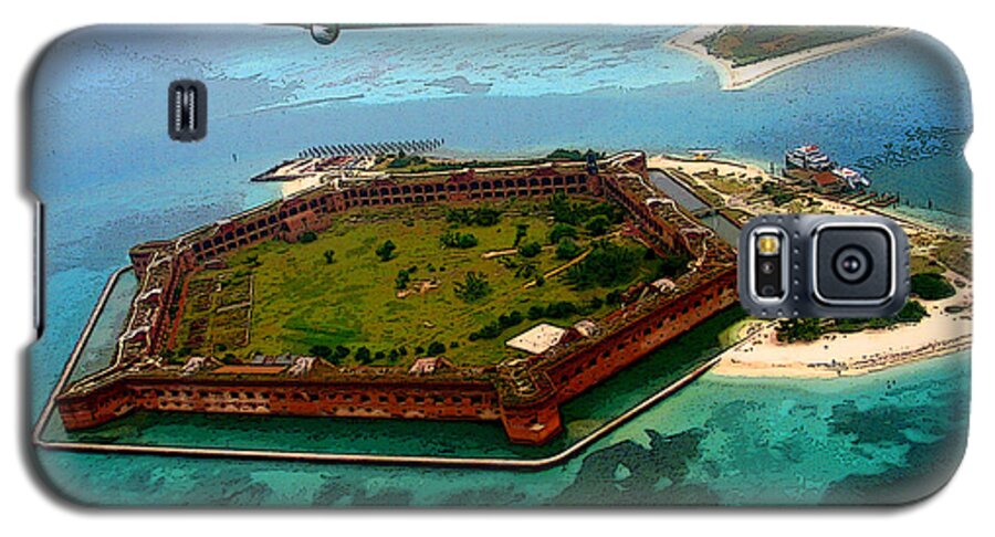 Tortugas Galaxy S5 Case featuring the photograph Buzzing the Dry Tortugas by Susan Vineyard