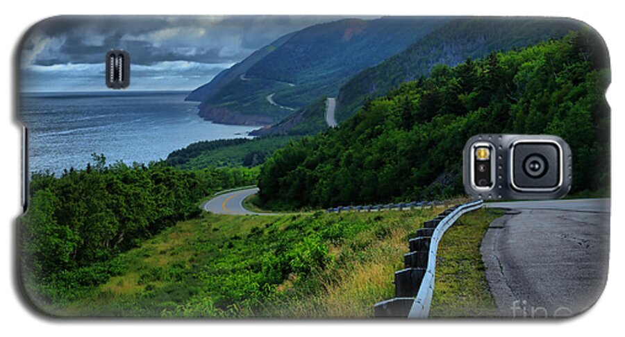 Nova Scotia Galaxy S5 Case featuring the photograph Cabot Trail by Joe Ng