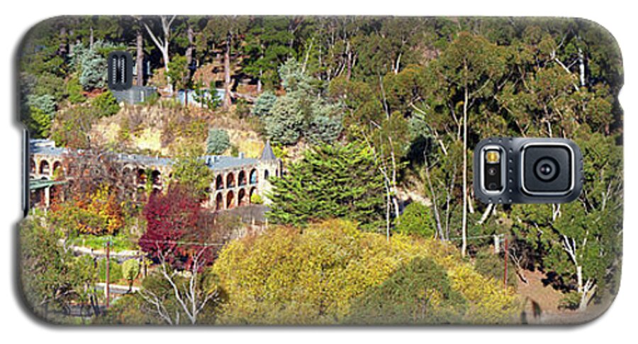 Camelot Castle Basket Range Adelaide Hills Mt Lofty Ranges South Australia Australian Landscape Pano Panorama Galaxy S5 Case featuring the photograph Camelot Castle, Basket Range by Bill Robinson