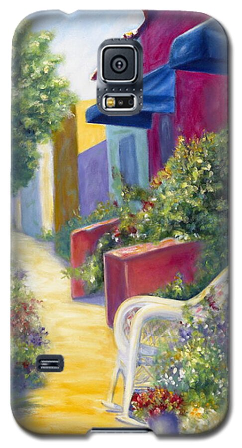 Capitola Galaxy S5 Case featuring the painting Capitola Dreaming by Shannon Grissom