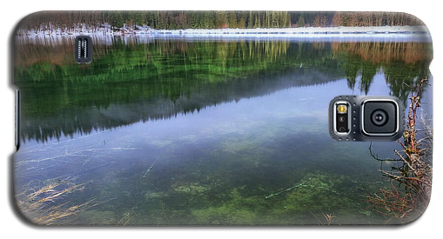 Lake Galaxy S5 Case featuring the photograph Carmen Reservoir by Cat Connor