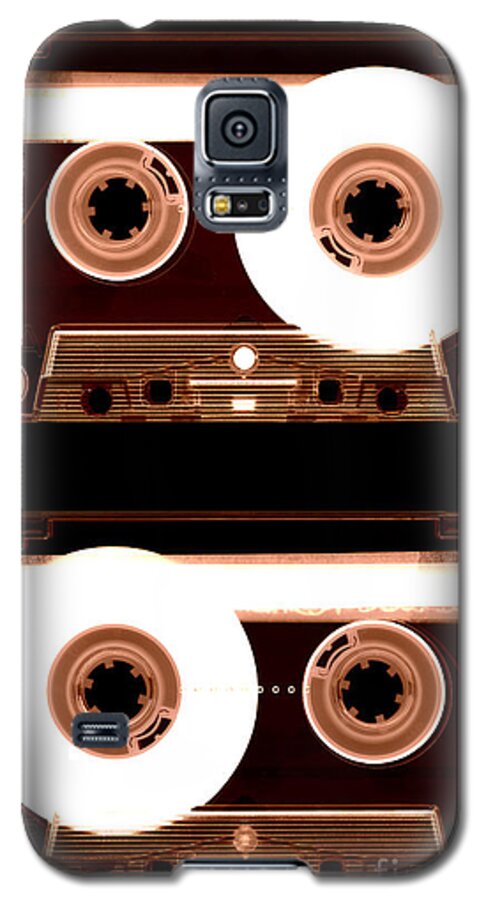 Tape Galaxy S5 Case featuring the photograph Cassette Tapes by Clayton Bastiani