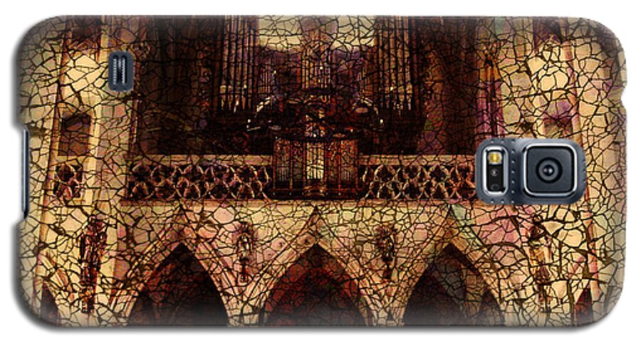 Cathedral Galaxy S5 Case featuring the digital art Cathedral by Barbara Berney