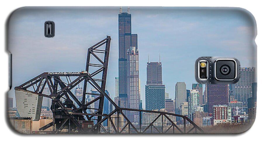  Galaxy S5 Case featuring the photograph Chicago by Tony HUTSON