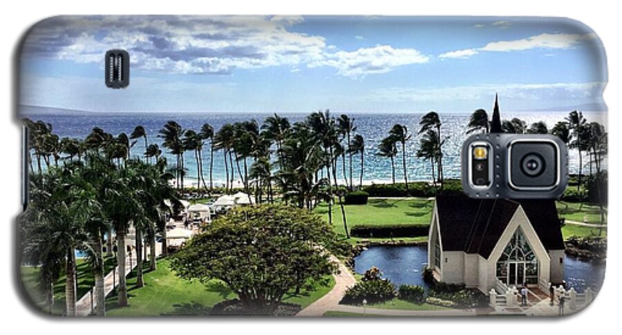 Maui Galaxy S5 Case featuring the photograph Church in Paradise by Michael Albright