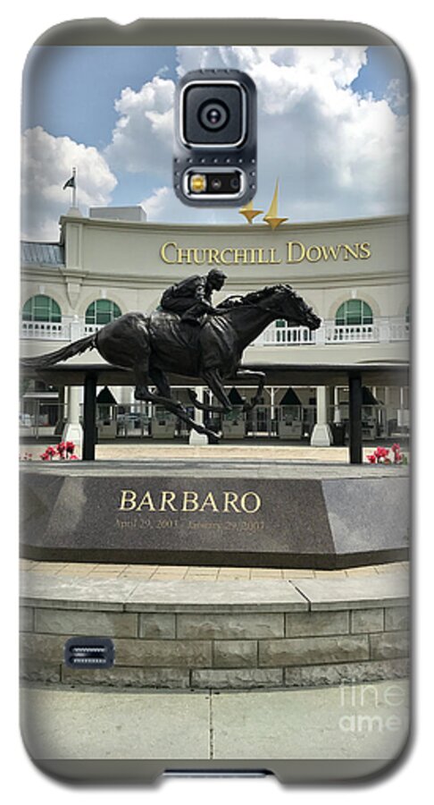 Churchill Downs Galaxy S5 Case featuring the photograph Churchill Downs Barbaro 2 by CAC Graphics