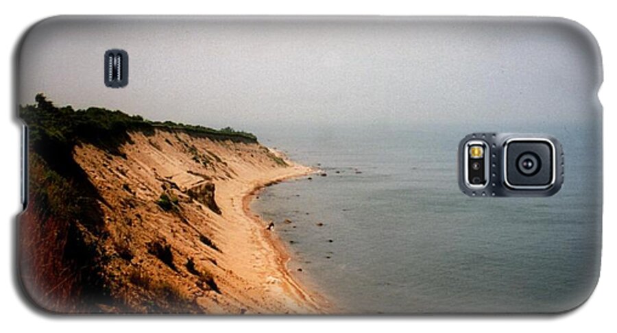 Nature Galaxy S5 Case featuring the photograph Cliffs of Block Island by Robert Nickologianis