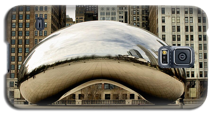 Chicago Galaxy S5 Case featuring the photograph Cloud Gate - 3 by Ely Arsha