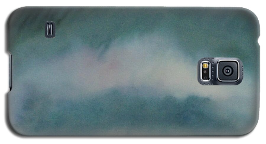 Storm Galaxy S5 Case featuring the painting Cloud Study 1 by E Colin Williams ARCA