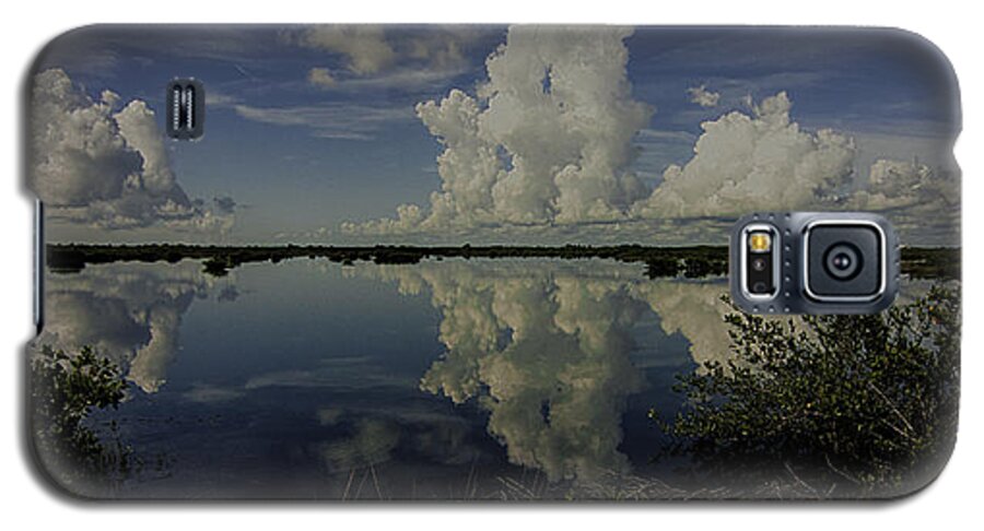 Clouds Galaxy S5 Case featuring the photograph Clouds and Reflections by Dorothy Cunningham