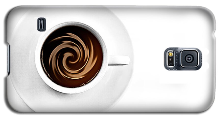Aroma Galaxy S5 Case featuring the photograph Coffee and cream by Gert Lavsen