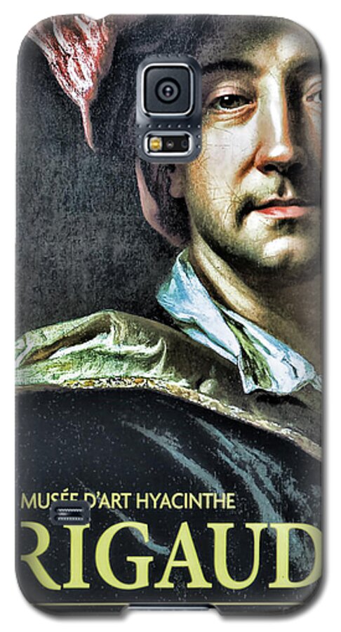 Perpignan Galaxy S5 Case featuring the digital art Color Rigaud Musee D' Art Perpignan France Up Close by Chuck Kuhn