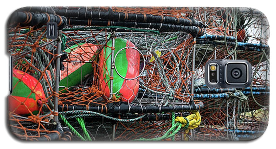 Crab Pots Galaxy S5 Case featuring the photograph Crab Pots by Tom Cochran