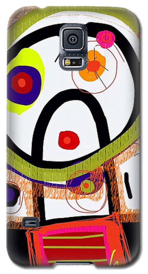 Kranky Galaxy S5 Case featuring the digital art Kranky Pants by Susan Fielder