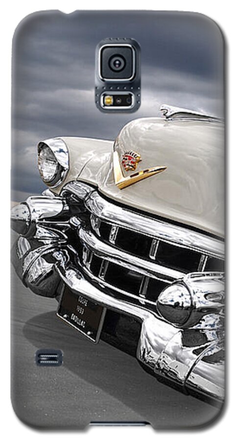 Cadillac Galaxy S5 Case featuring the photograph Cream Of The Crop - '53 Cadillac by Gill Billington