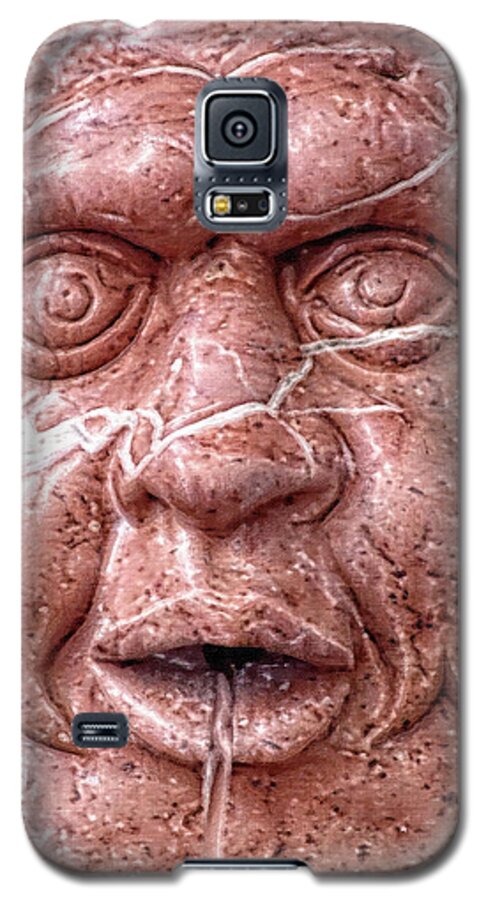 Water Fountain Galaxy S5 Case featuring the photograph Creepy Fountain by DiDesigns Graphics