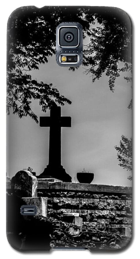 Cross Galaxy S5 Case featuring the photograph Crucis by James L Bartlett
