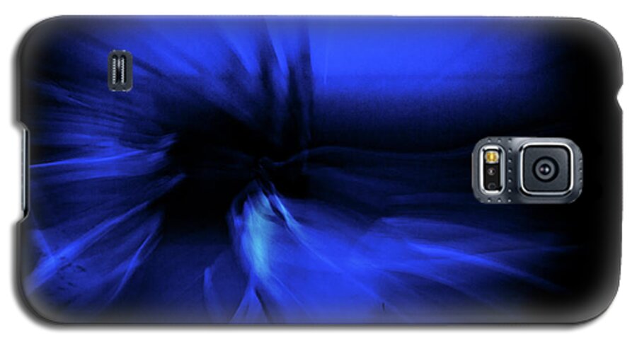Blue Galaxy S5 Case featuring the photograph Dance Swirl in Blue by Scott Sawyer