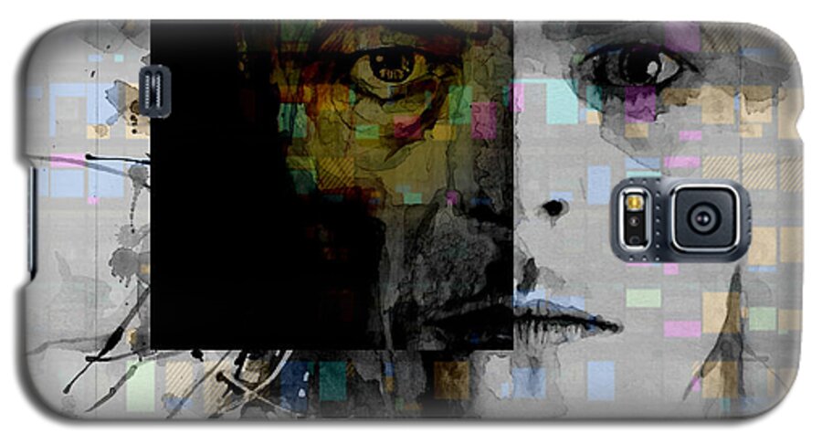 Bowie Galaxy S5 Case featuring the painting Dark Star by Paul Lovering