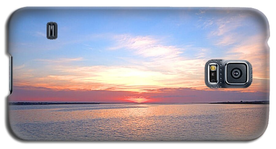 Sunrise Galaxy S5 Case featuring the photograph Dark Sunrise I I by Newwwman