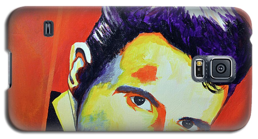 Del Galaxy S5 Case featuring the painting Del Shannon by Lee Winter