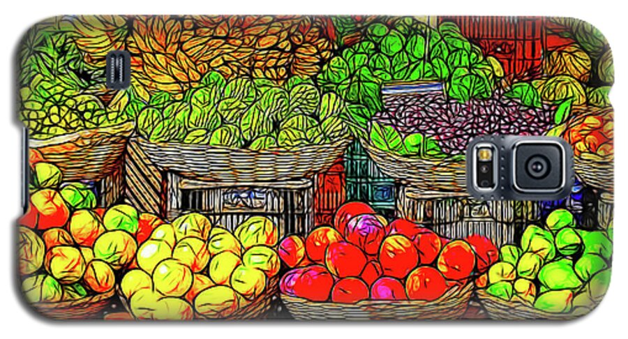 Delicious Galaxy S5 Case featuring the digital art Delicious Art by David Luebbert