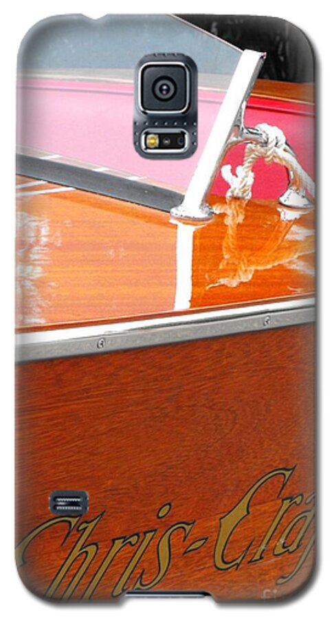 Chris Craft Galaxy S5 Case featuring the photograph Chris Craft Deluxe #1 by Neil Zimmerman