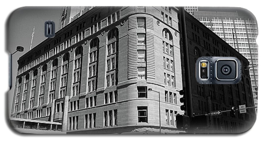 America Galaxy S5 Case featuring the photograph Denver Downtown BW by Frank Romeo