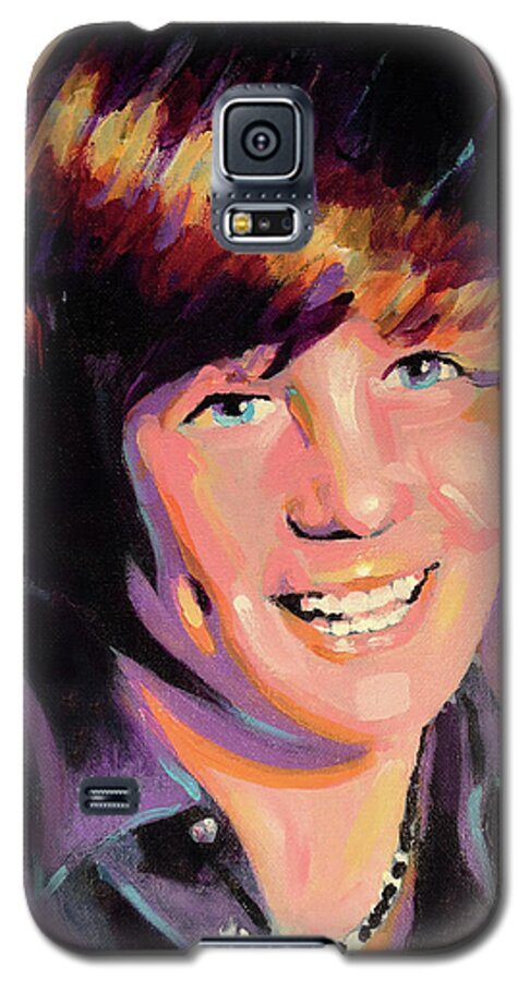  Galaxy S5 Case featuring the painting Derek by Steve Gamba