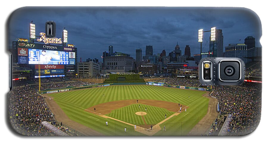 Detroit Tigers Galaxy S5 Case featuring the photograph Detroit Tigers Comerica Park 2 by David Haskett II