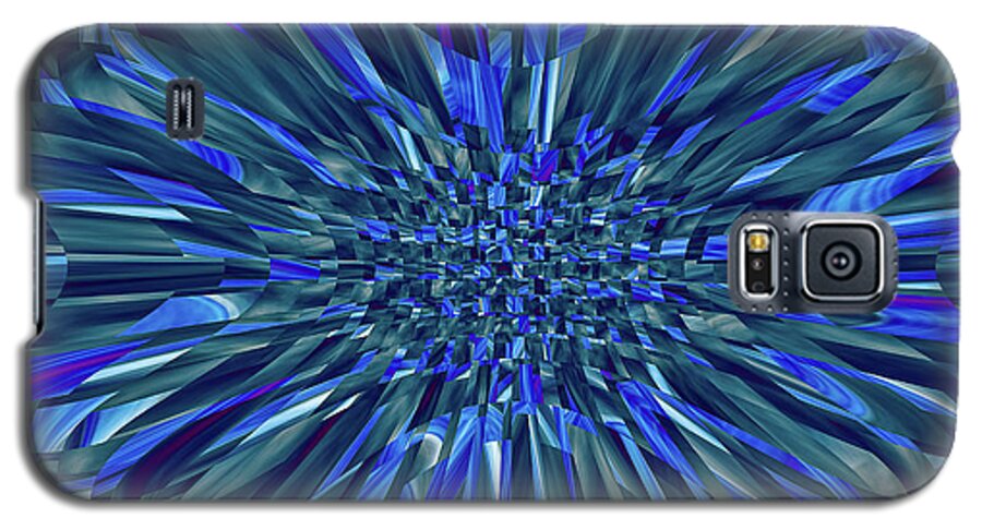 Diamond Galaxy S5 Case featuring the digital art Diamond Effect by Toni Somes