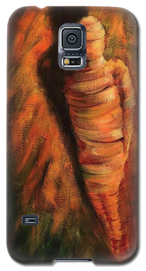 Doll Galaxy S5 Case featuring the painting Doll by Rand Burns