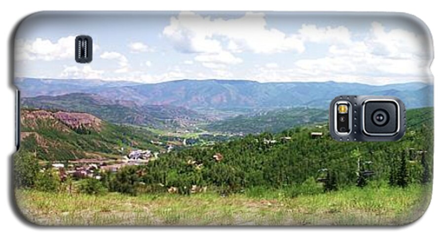 Snowmass Galaxy S5 Case featuring the photograph Down The Valley At Snowmass #2 by Jerry Battle