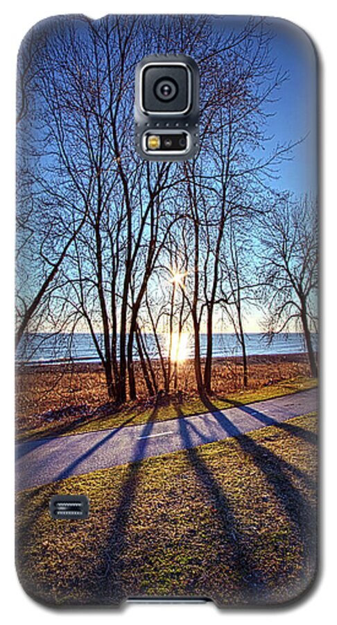 Sun Galaxy S5 Case featuring the photograph Down This Way We Meander by Phil Koch
