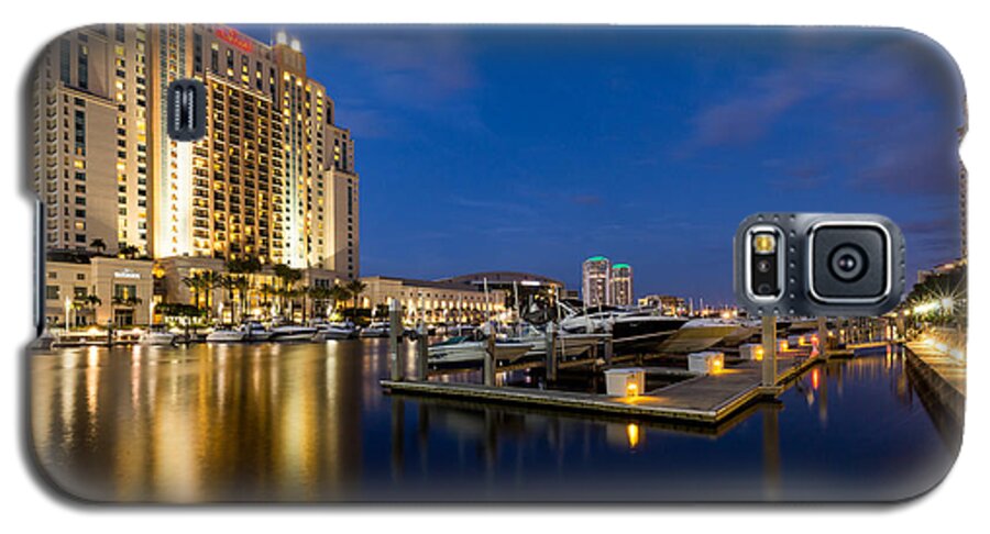 Florida Galaxy S5 Case featuring the photograph Downtown Tampa by Paul Schultz