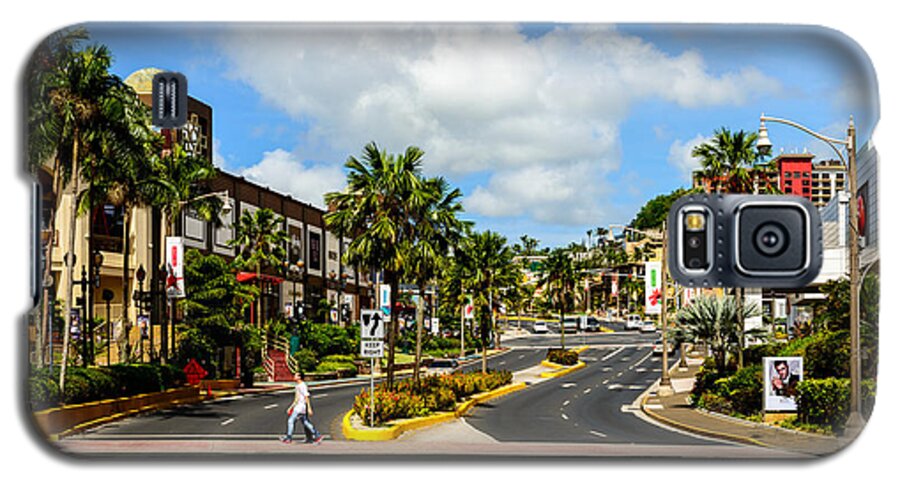 Architecture Galaxy S5 Case featuring the photograph Downtown Tamuning Guam by Michael Scott