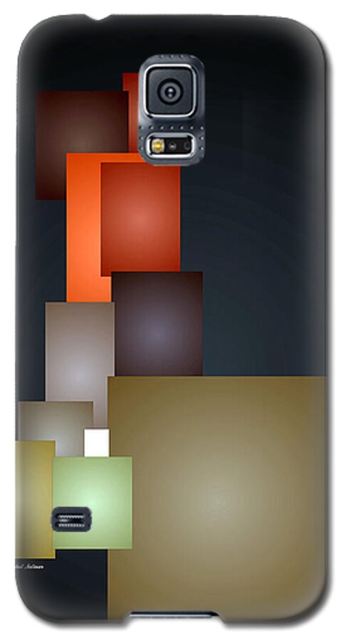 Rafael Salazar Galaxy S5 Case featuring the digital art Dramatic Abstract by Rafael Salazar